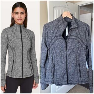 Lululemon Define Jacket Heathered Black 12